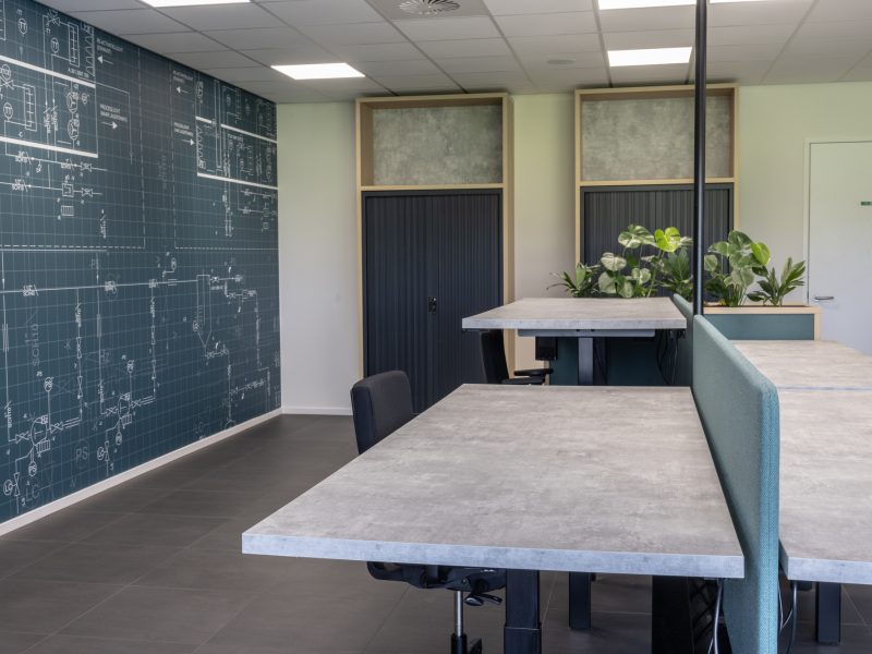 Interieurbouw Heusden – Kantoorinrichting – Voets en Donkers – Kantoortuin