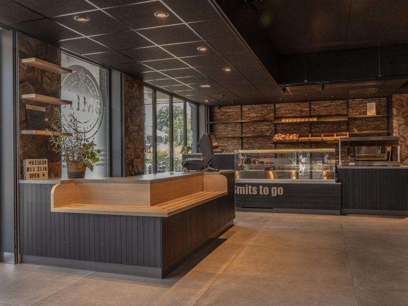 Interieurbouw Heusden – Winkelinrichting – Smits Goodfood – Balie
